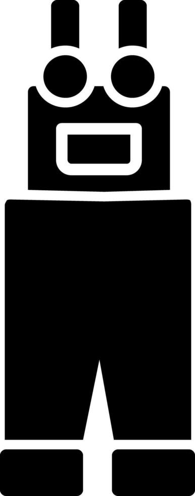 Overall Icon Design Symbol vector