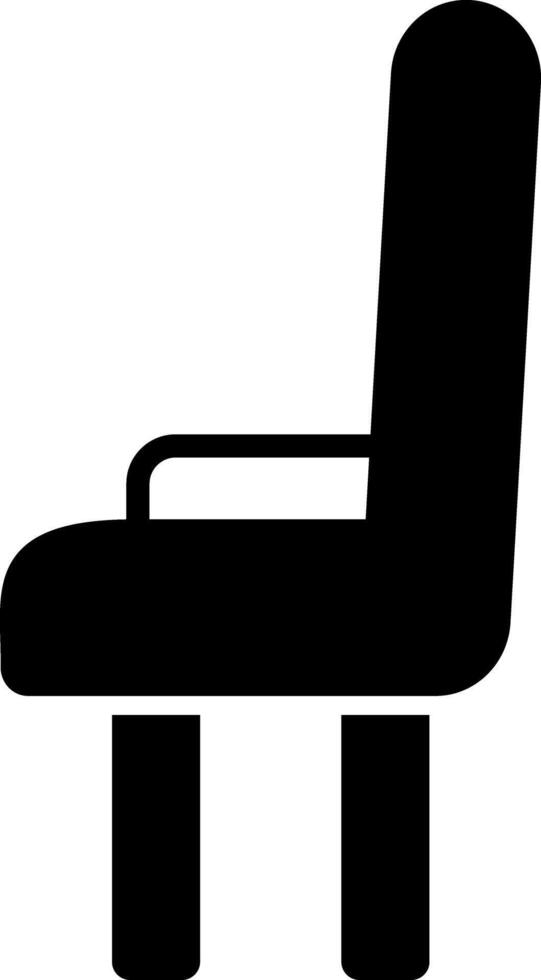 Dining Chair Icon Design Symbol vector