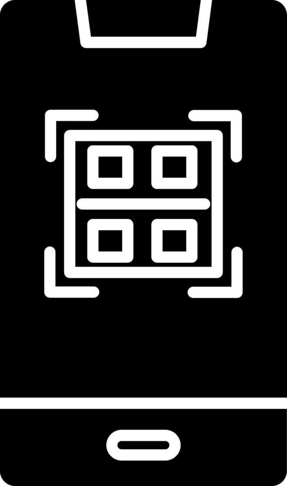 Qr Code Icon Design Symbol vector