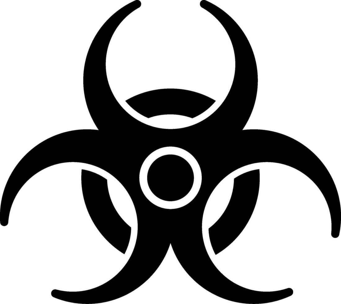 Hazard Icon Design Symbol vector