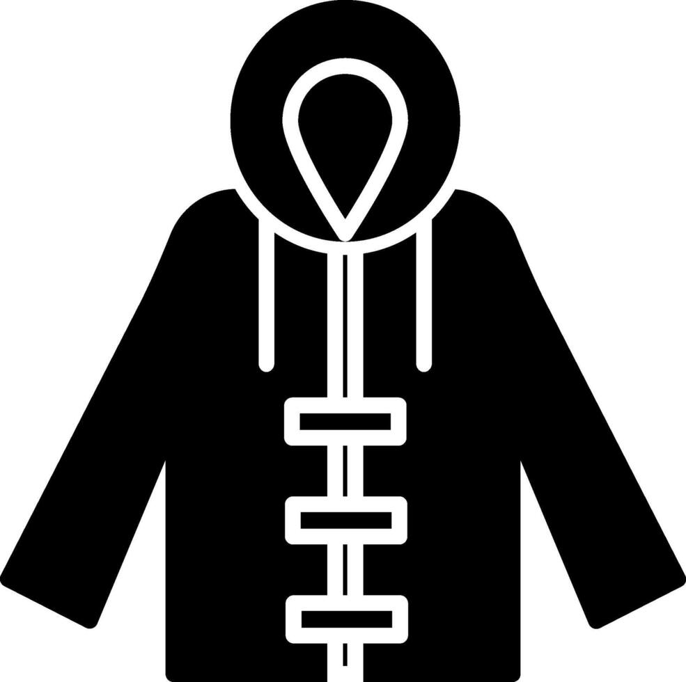 Raincoat Icon Design Symbol vector