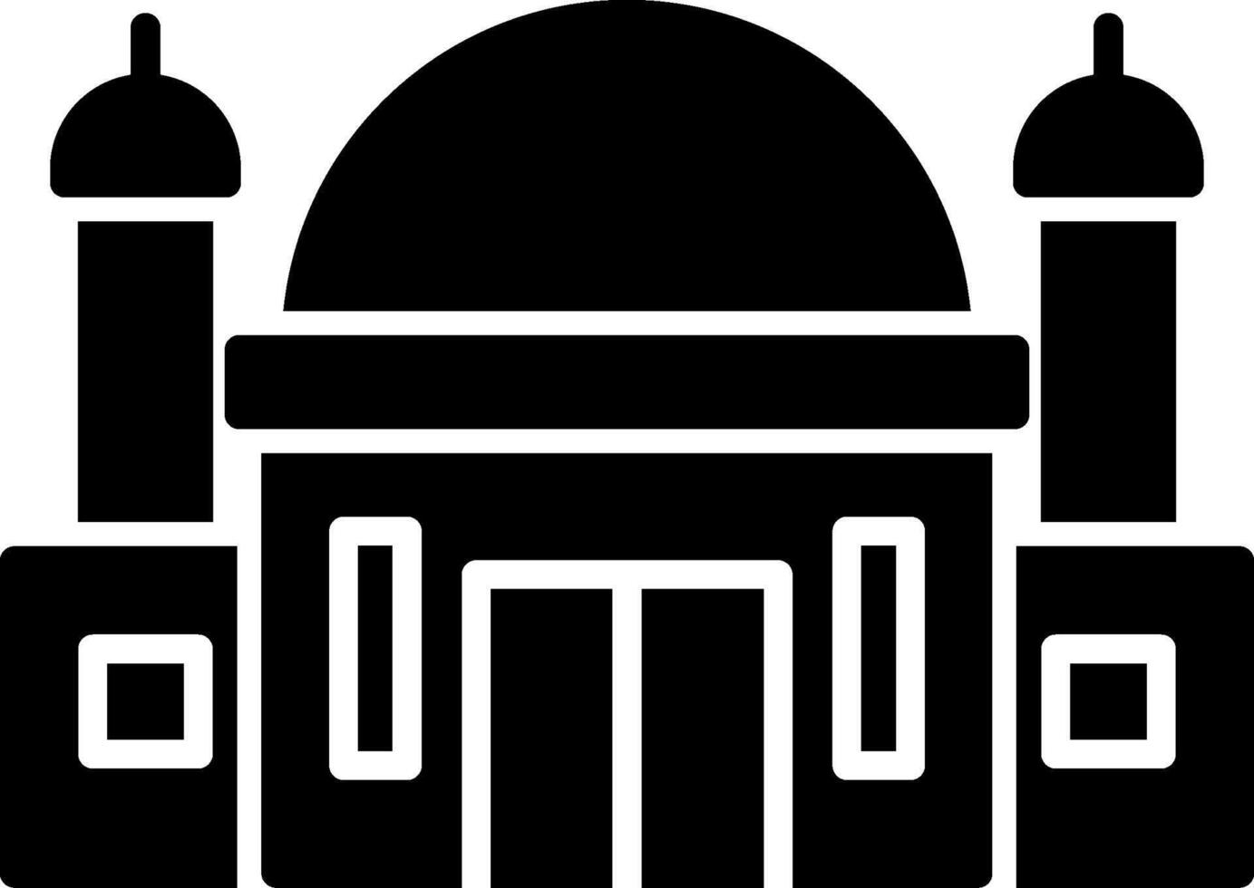 Mosque Icon Design Symbol vector