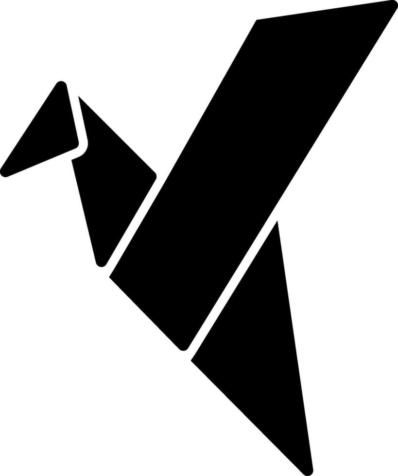 Origami Icon Design Symbol vector