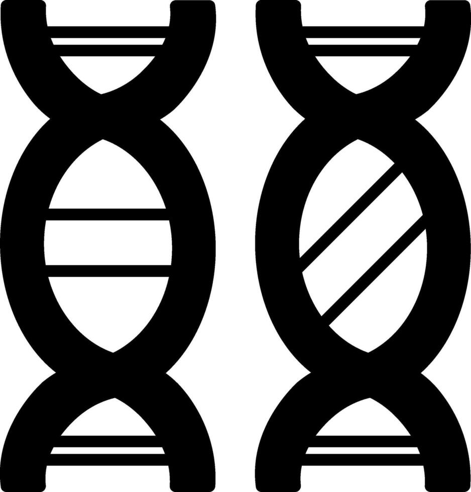 Genetic Icon Design Symbol vector