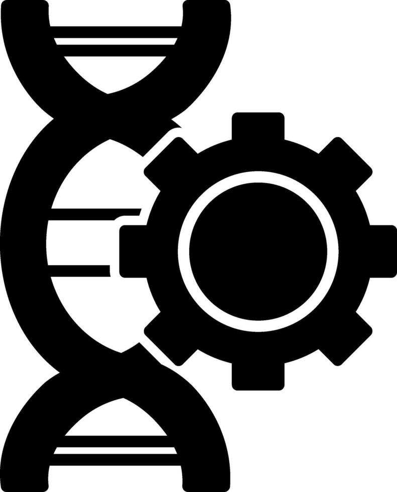 Genetic Icon Design Symbol vector
