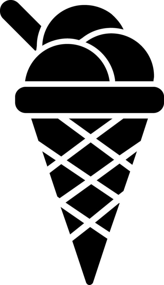 Ice Cream Icon Design Symbol vector