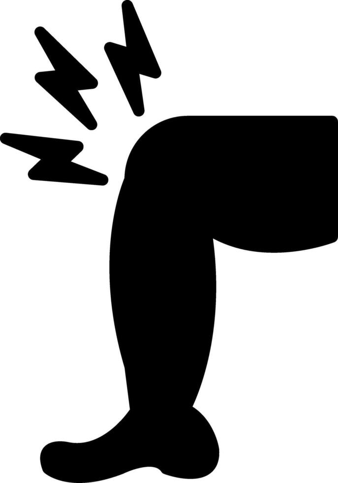 Pain Icon Design Symbol vector
