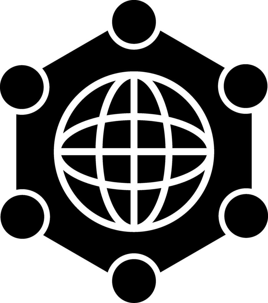Network Icon Design Symbol vector
