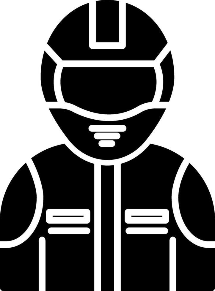 Racer Icon Design Symbol vector