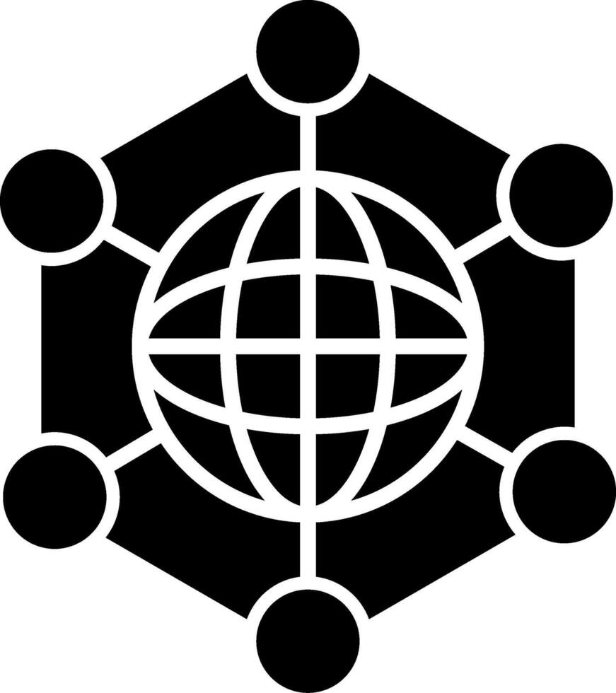 Networking Icon Design Symbol vector