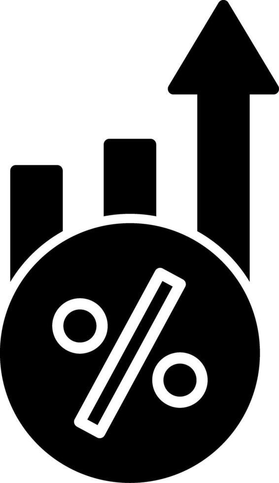 Increase Icon Design Symbol vector