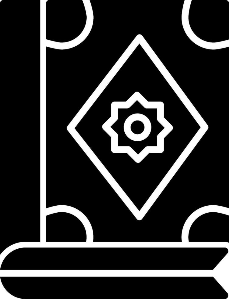 Quran Icon Design Symbol vector