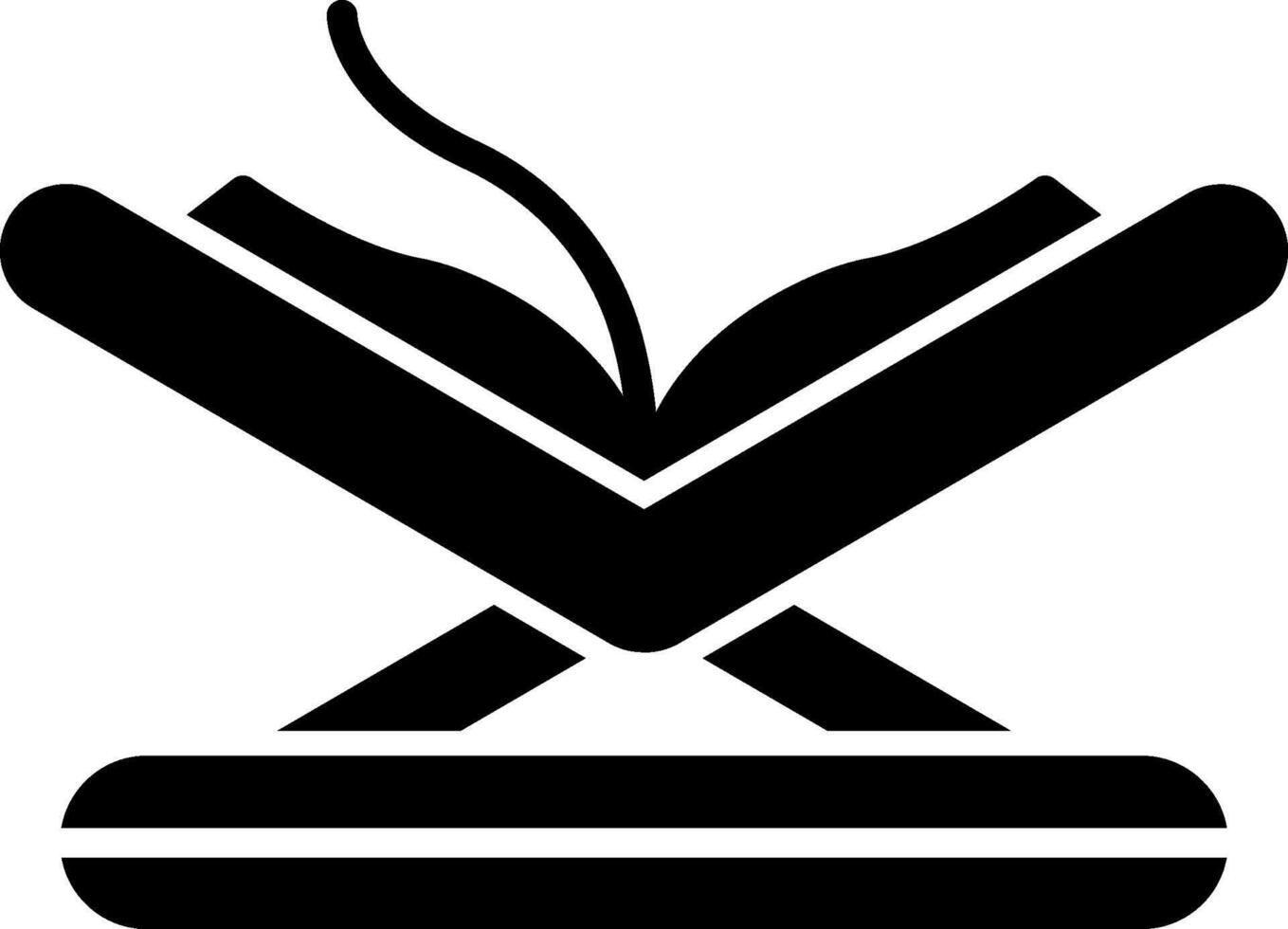 Quran Icon Design Symbol vector