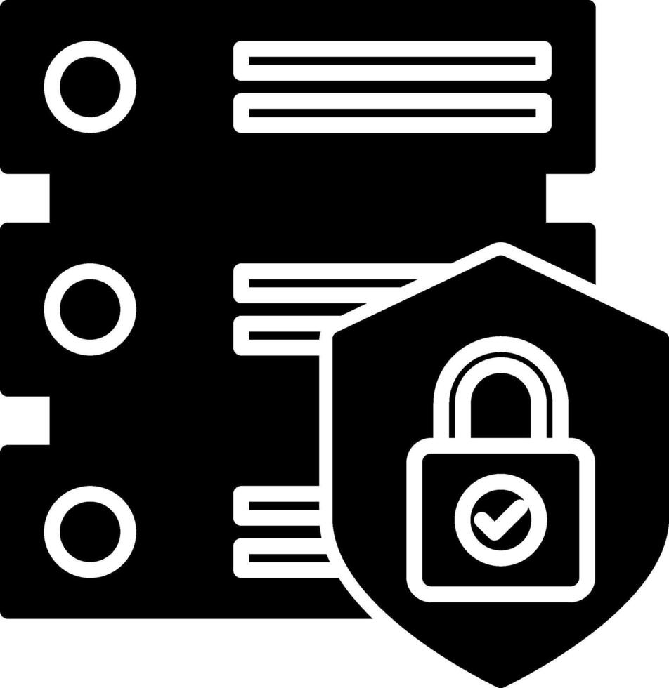 Database Icon Design Symbol vector