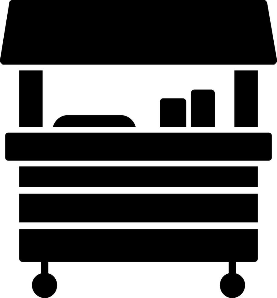 Food Stand Icon Design Symbol vector