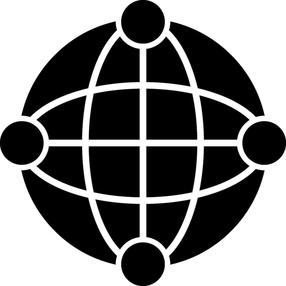 Network Icon Design Symbol vector