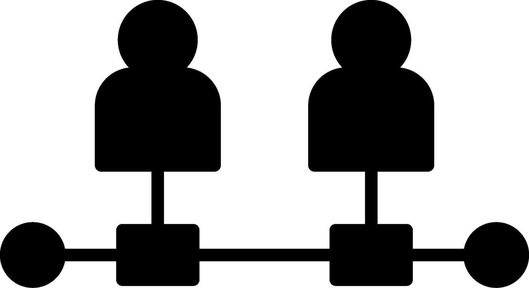 Network Connection Icon Design Symbol vector