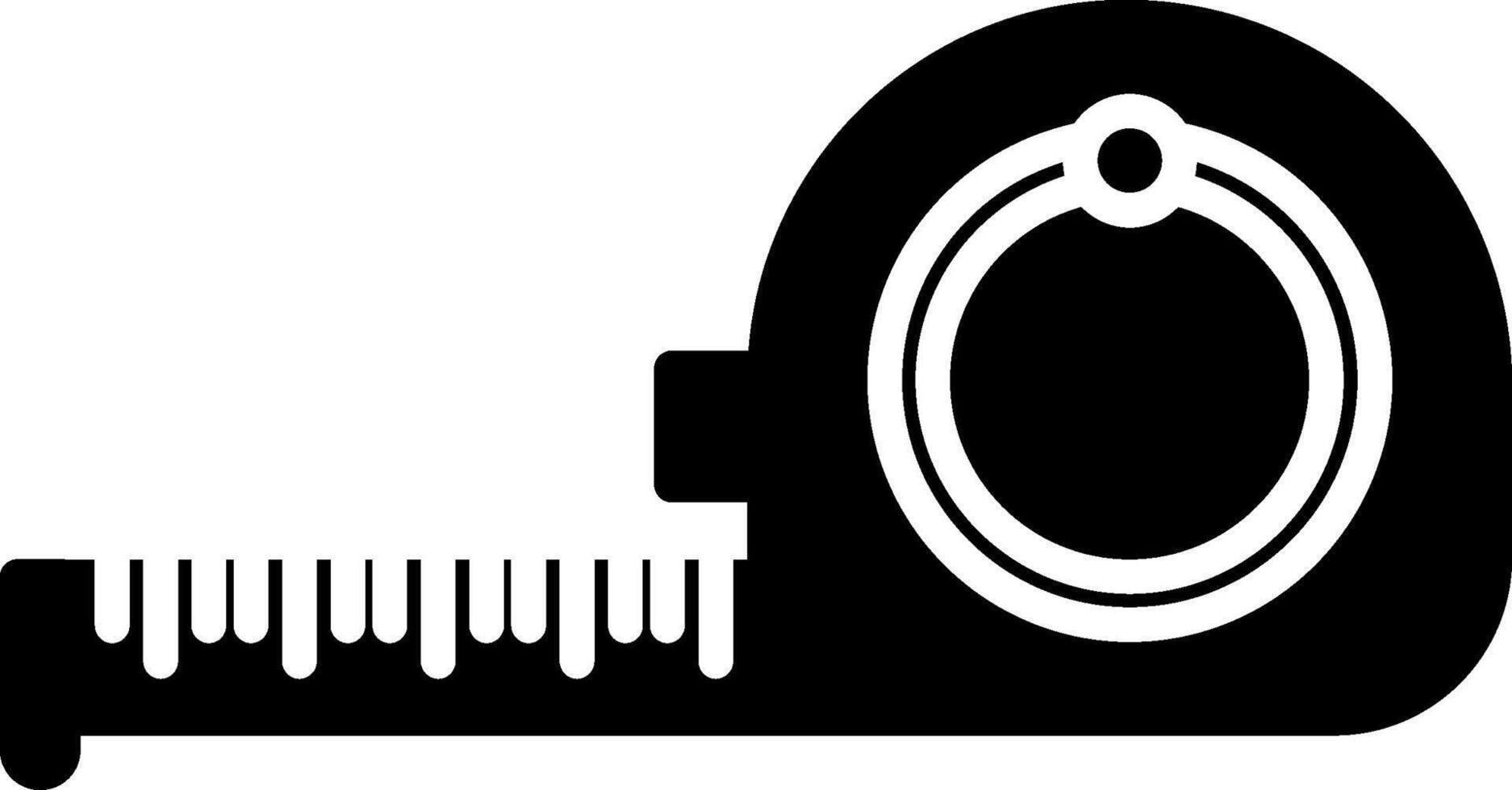Measuring Tape Icon Design Symbol vector