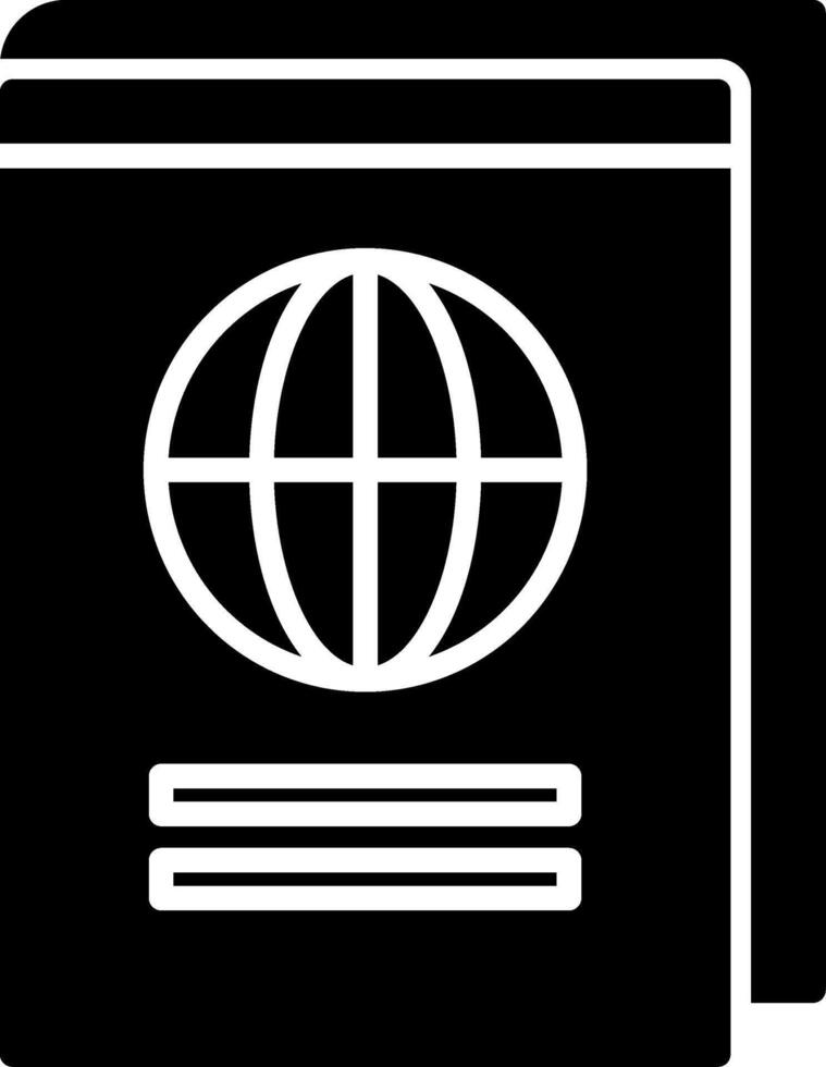Passport Icon Design Symbol vector