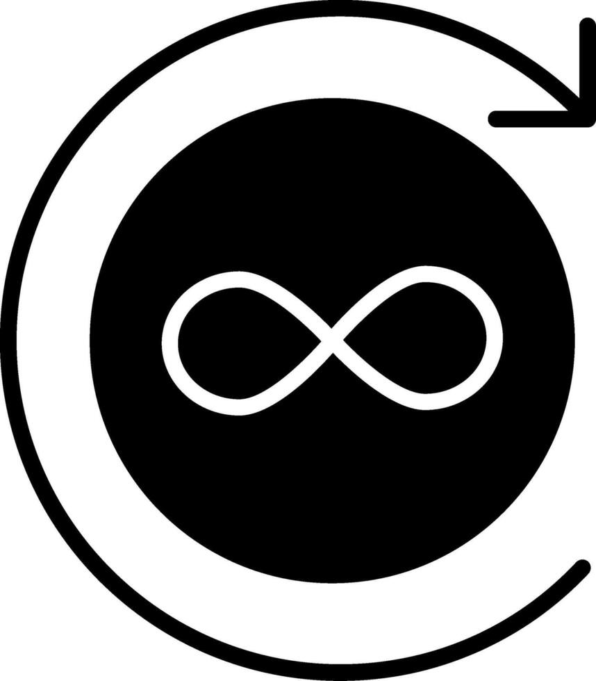Infinite Icon Design Symbol vector
