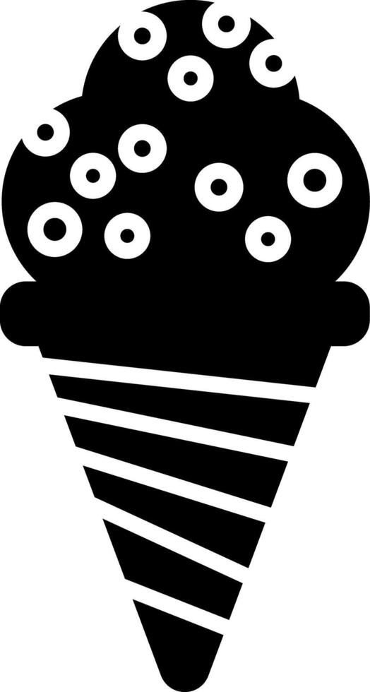 Ice Cream Cone Icon Design Symbol vector