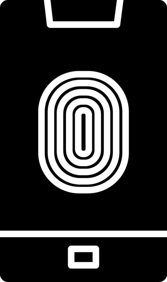 Fingerprint Icon Design Symbol vector