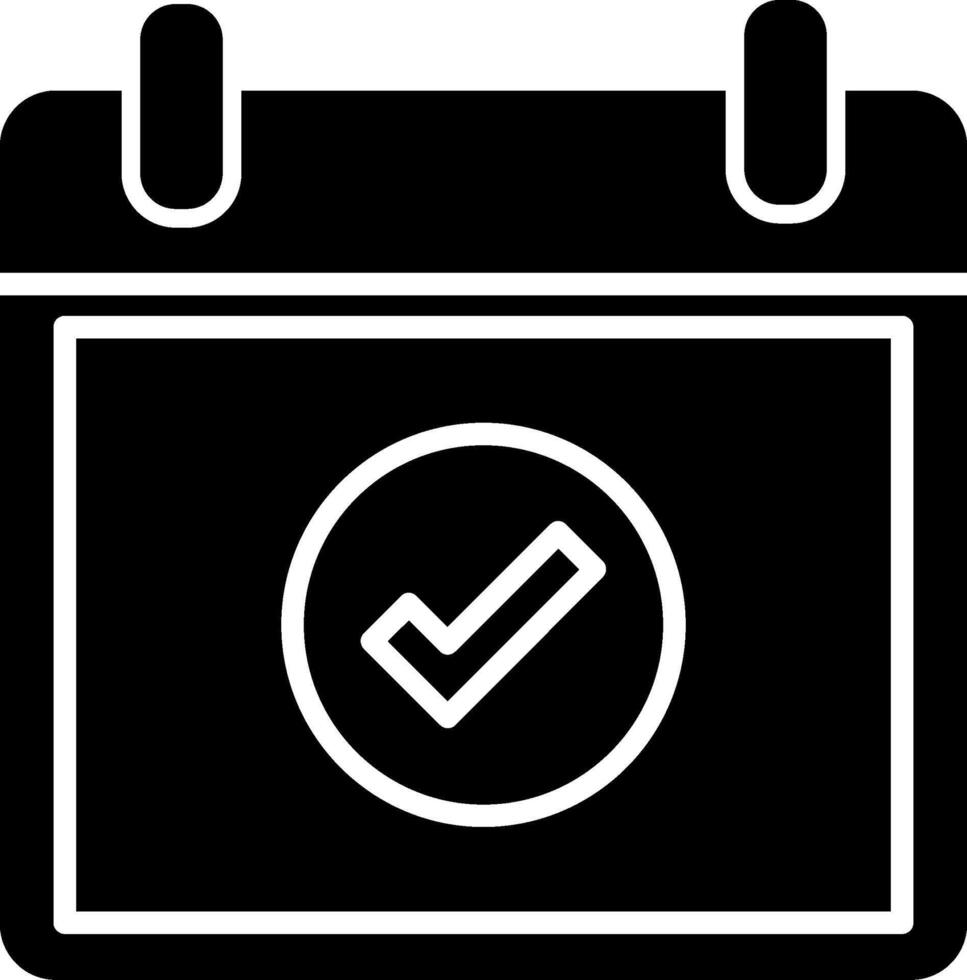 Correct Icon Design Symbol vector