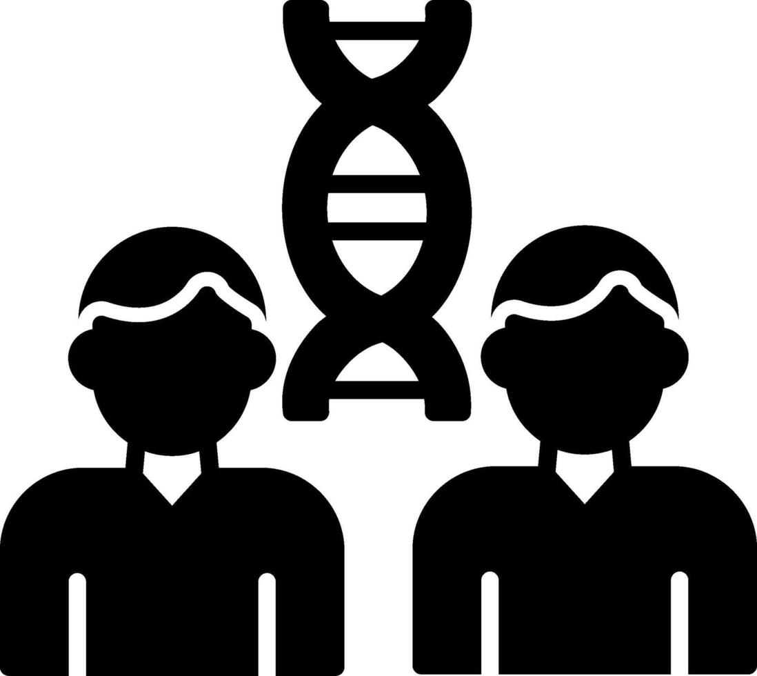Cloning Icon Design Symbol vector