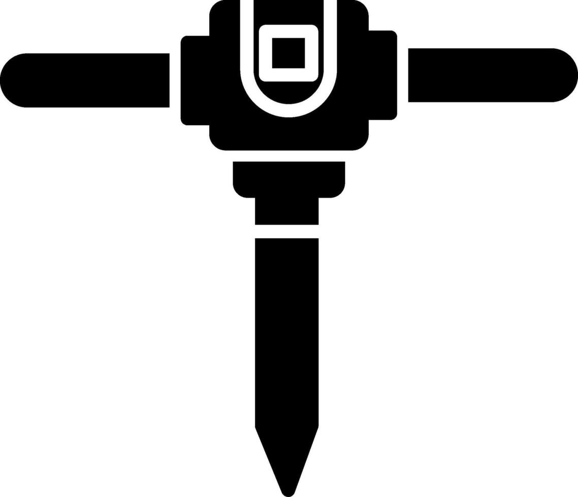 Jackhammer Icon Design Symbol vector