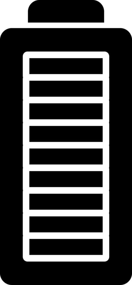 Full Battery Icon Design Symbol vector