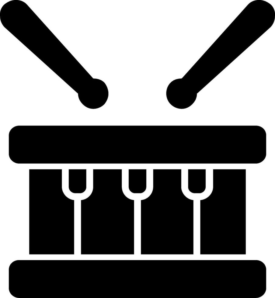Drum Icon Design Symbol vector
