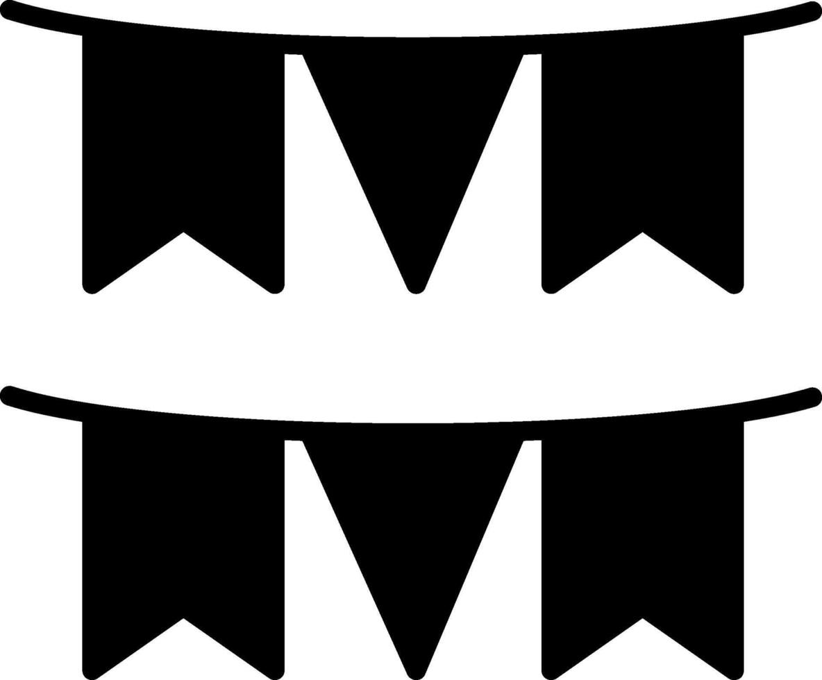 Garland Icon Design Symbol vector