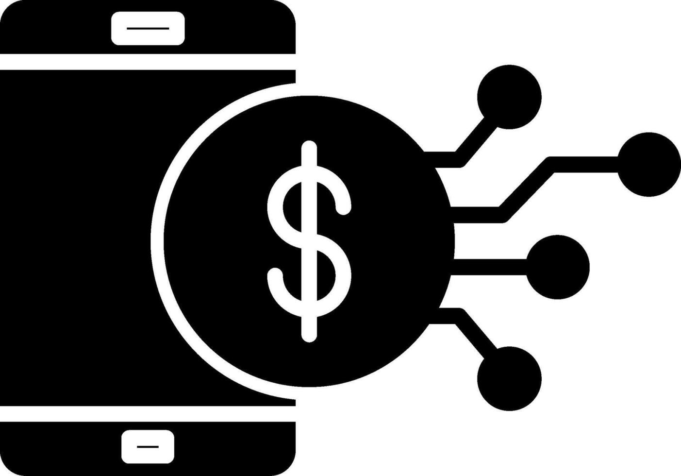 Digital Economy Icon Design Symbol vector