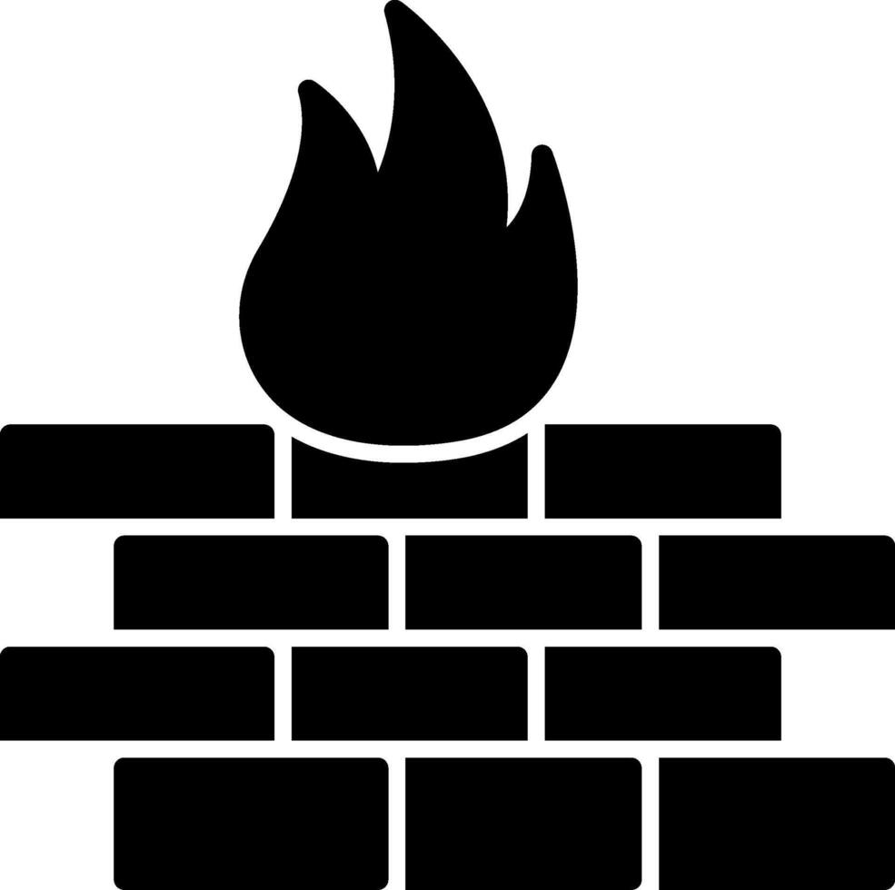 Flame Icon Design Symbol vector