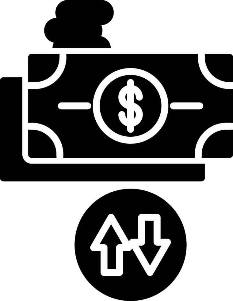 Cash Flow Icon Design Symbol vector