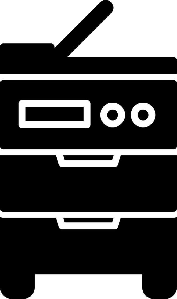 Copy Machine Icon Design Symbol vector