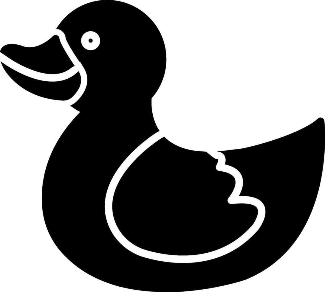 Duck Icon Design Symbol vector