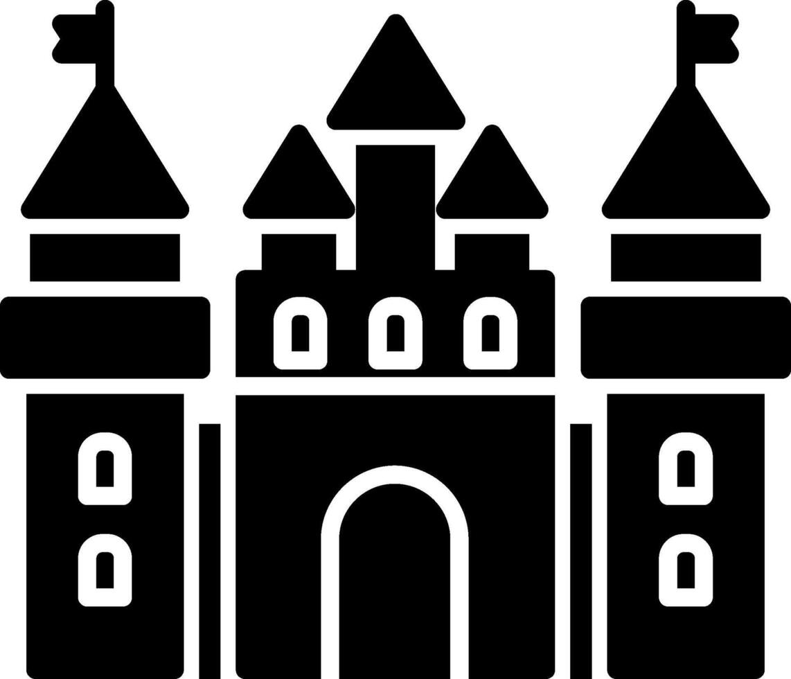 Castle Icon Design Symbol vector