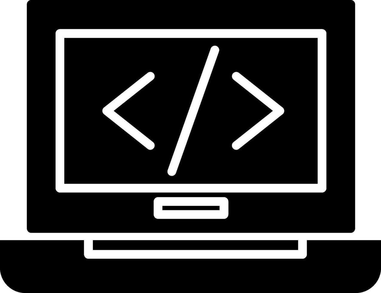 Coding Icon Design Symbol vector