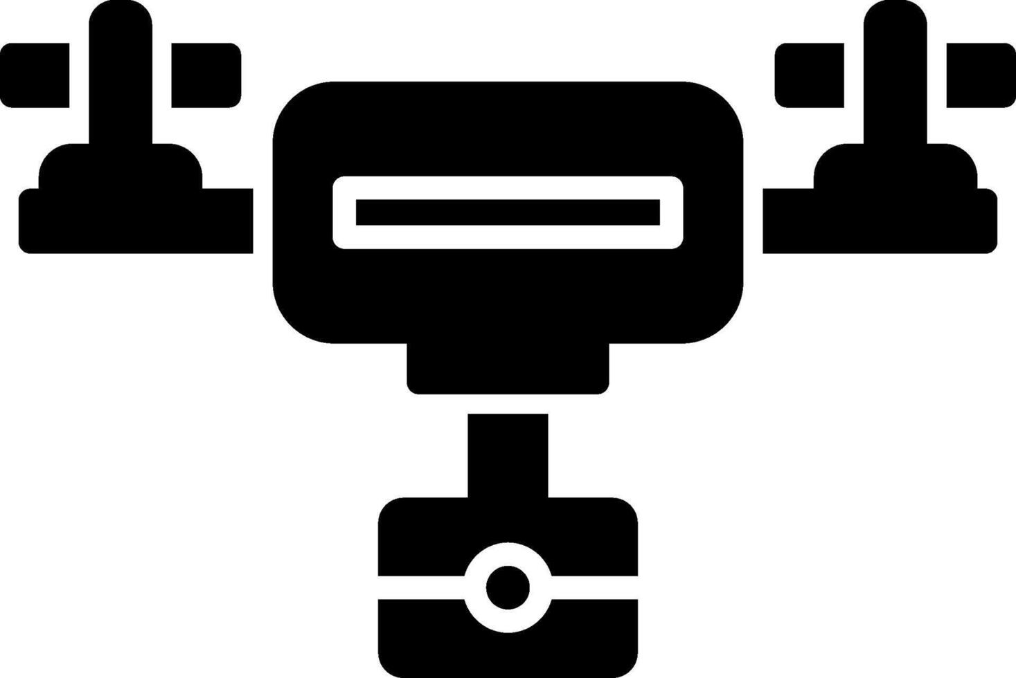 Drone Icon Design Symbol vector