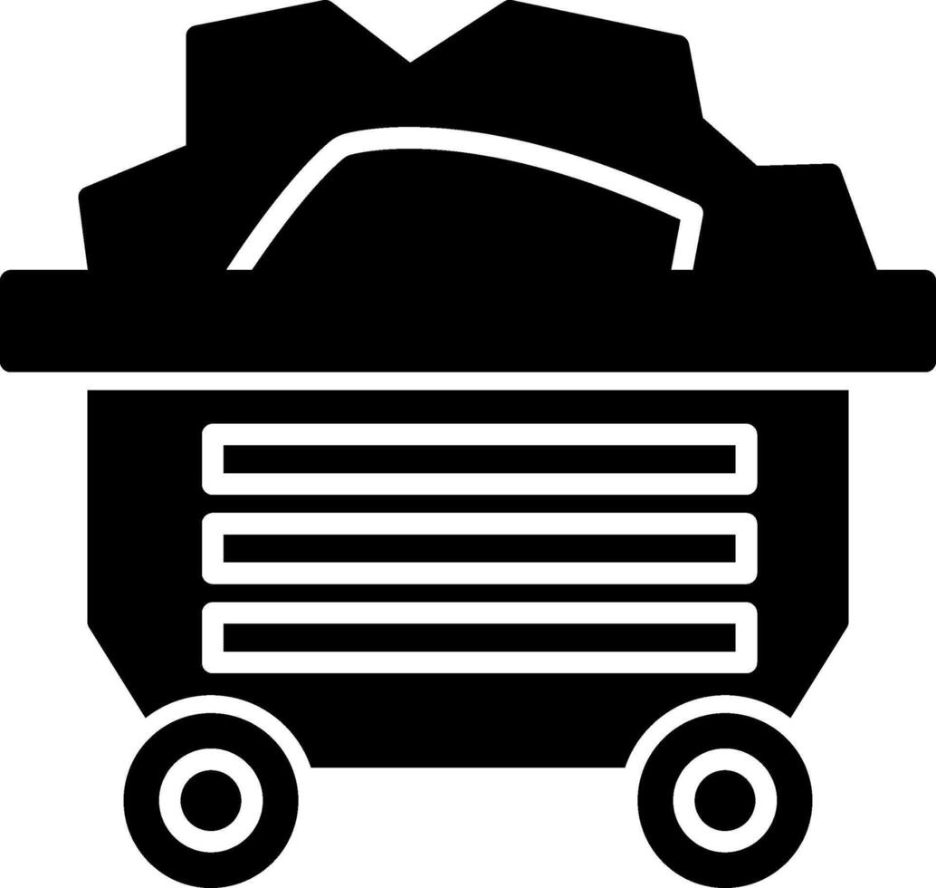 Coal Icon Design Symbol vector