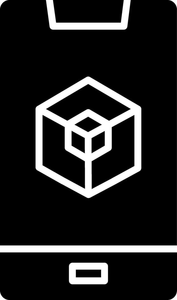 Augmented Reality Icon Design Symbol vector