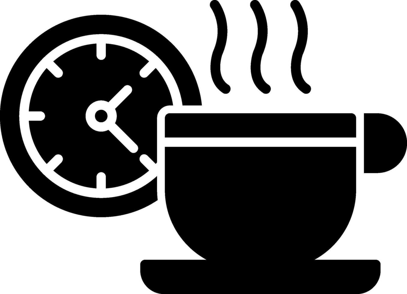 Coffee Break Icon Design Symbol vector