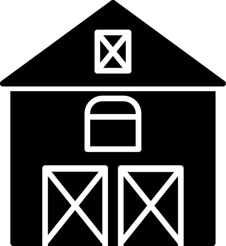 Barn Icon Design Symbol vector