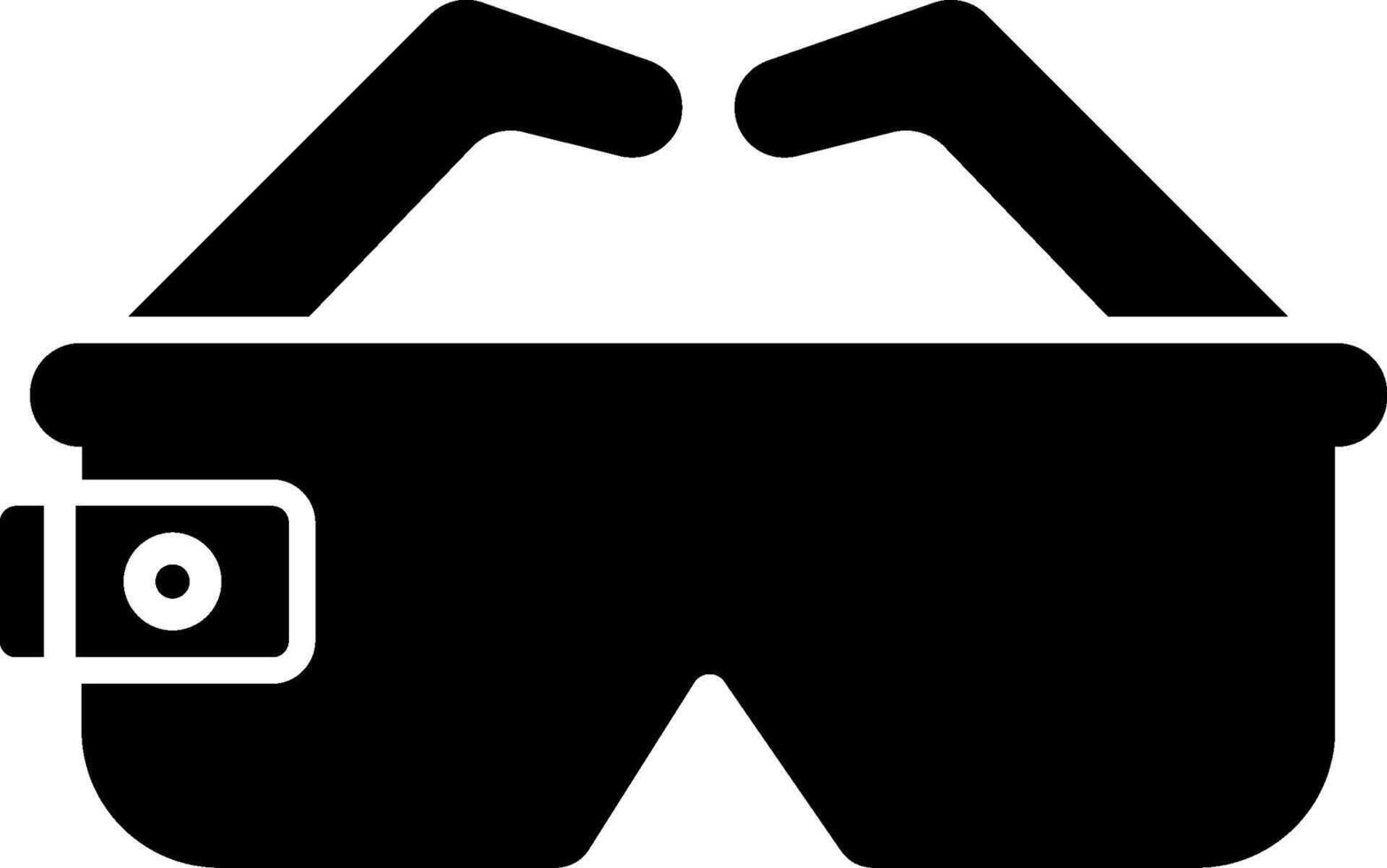 Ar Glasses Icon Design Symbol vector