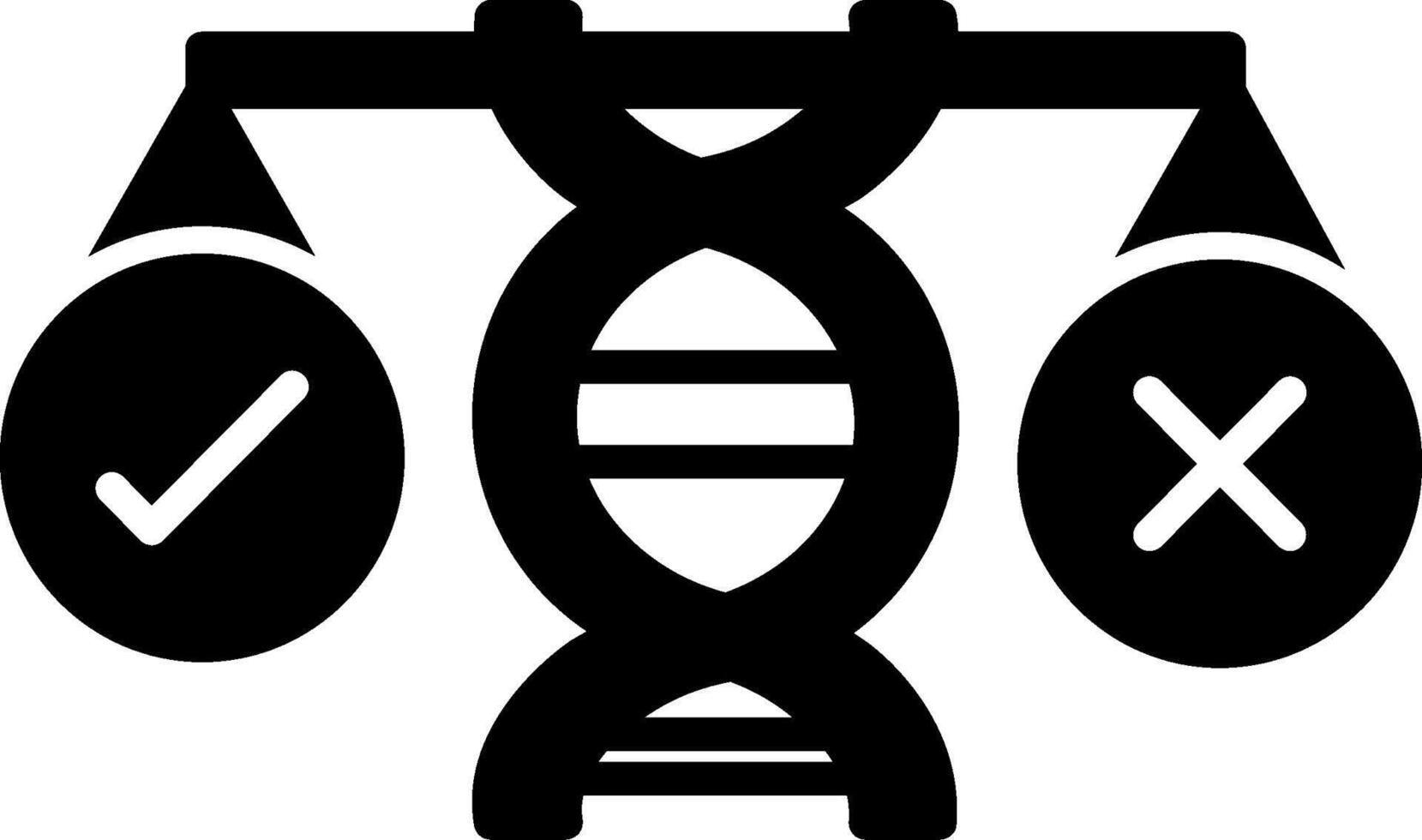 Bioethics Icon Design Symbol vector