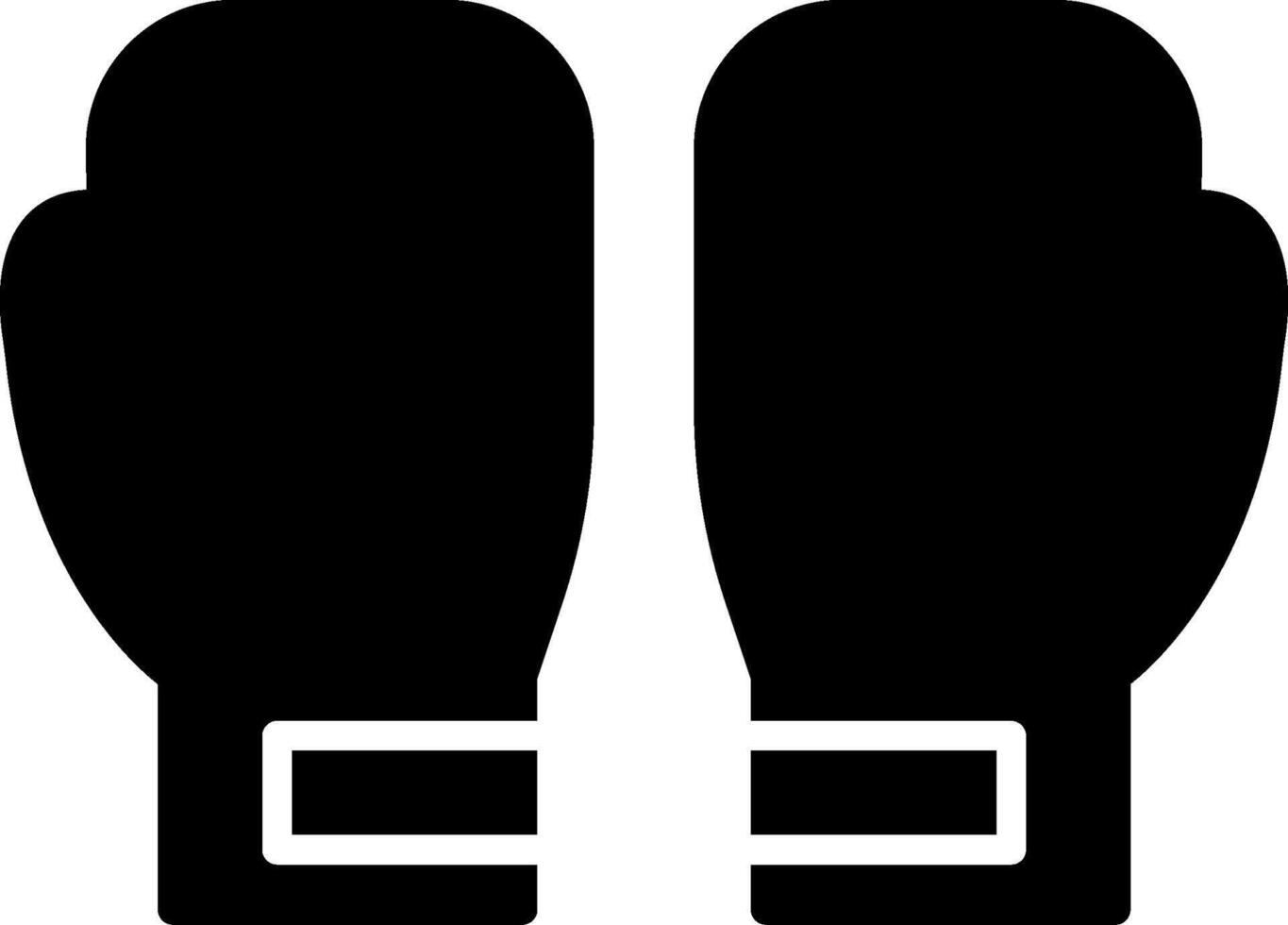 Boxing Glove Icon Design Symbol vector