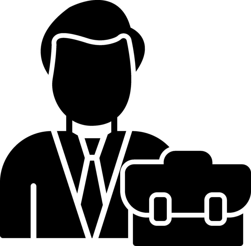 Businessman Icon Design Symbol vector