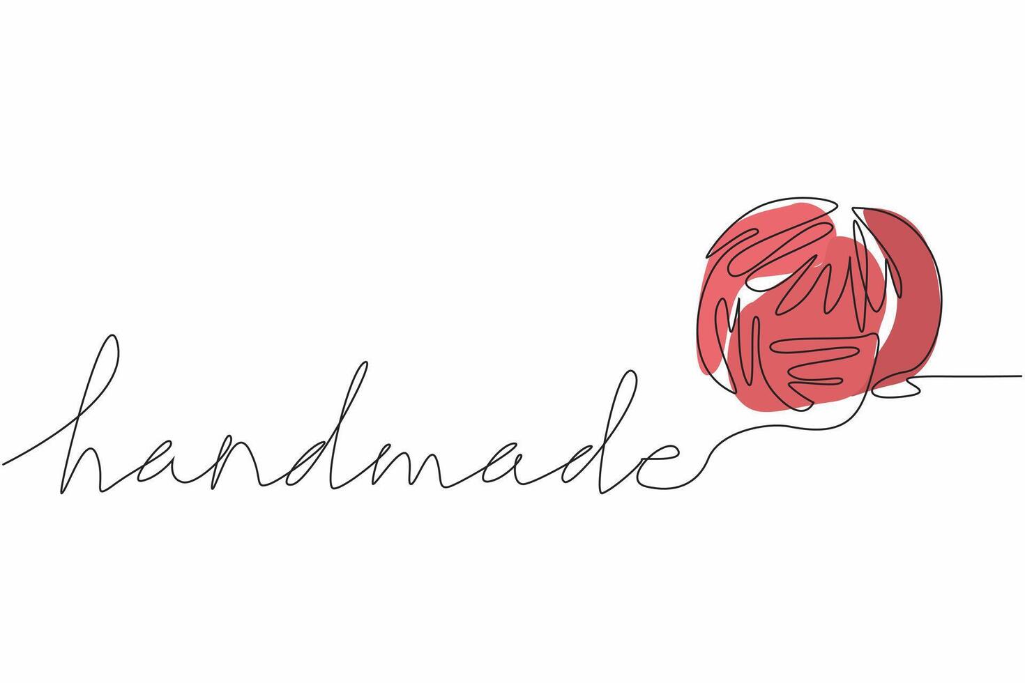 Handmade by kate vector