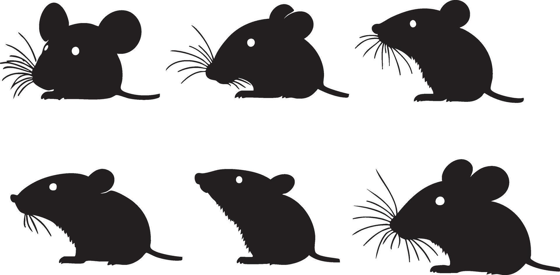 Adorable Mouse Face for Creative Animal Designs vector
